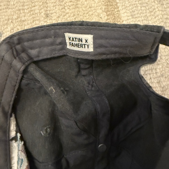 Faherty Nantucket Baseball Cap Grey - Picture 3 of 3